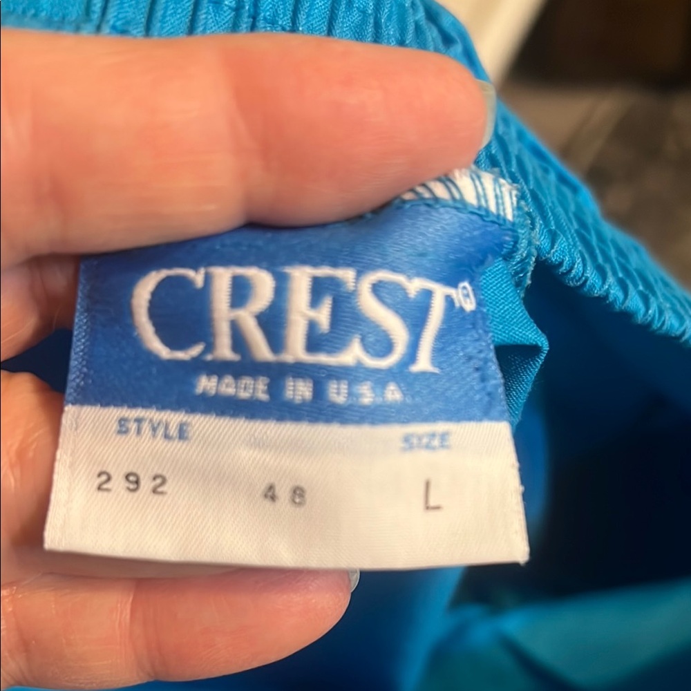 Crest Women’s Vibrant Blue Scrub Pants